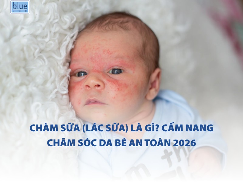 Chàm sữa (Lác sữa) là gì? Cẩm nang chăm sóc da bé an toàn 2026