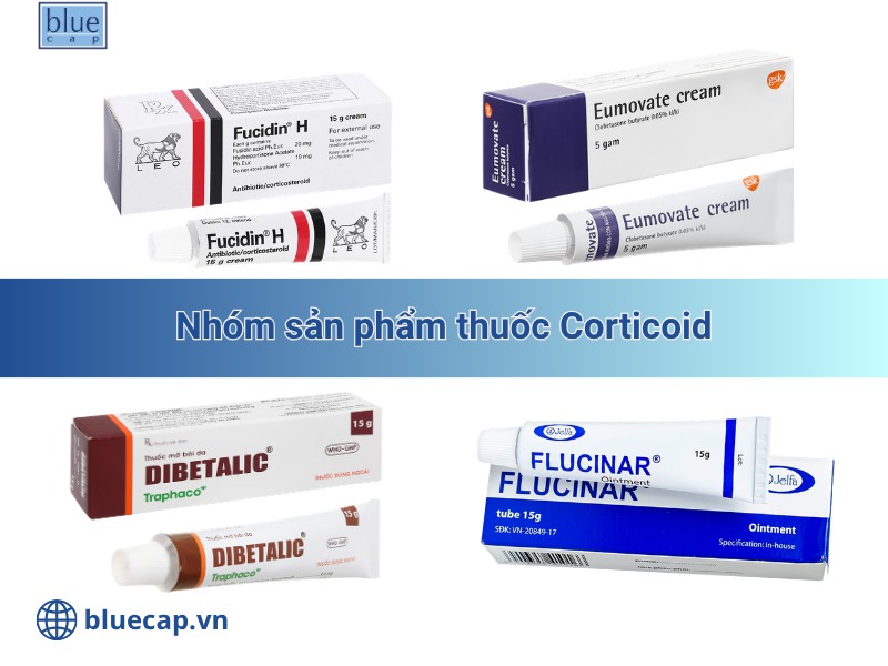 Thuốc bôi chàm sữa có chứa corticoid