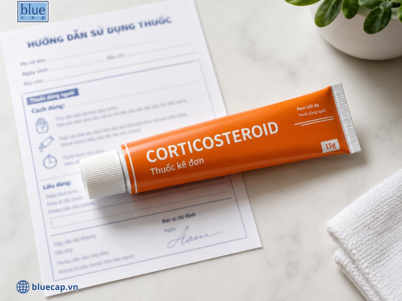 Thuốc kê đơn Corticoid thường được chỉ định khi chàm sữa ở trẻ trở nặng