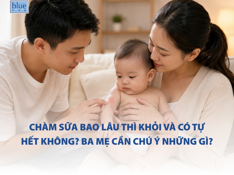 Chàm sữa bao lâu thì khỏi và có tự hết không? Ba mẹ cần chú ý những gì?