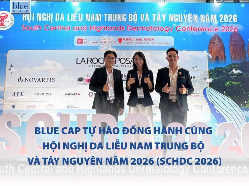 Blue Cap tự hào đồng hành cùng hội nghị Da liễu Nam Trung Bộ và Tây Nguyên năm 2026 (SCHDC 2026)