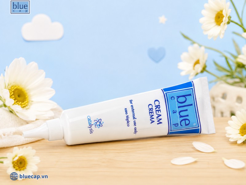 Blue Cap Cream được xem là giải pháp kem dưỡng ẩm hàng ngày cho con được nhiều ba mẹ đánh giá cao
