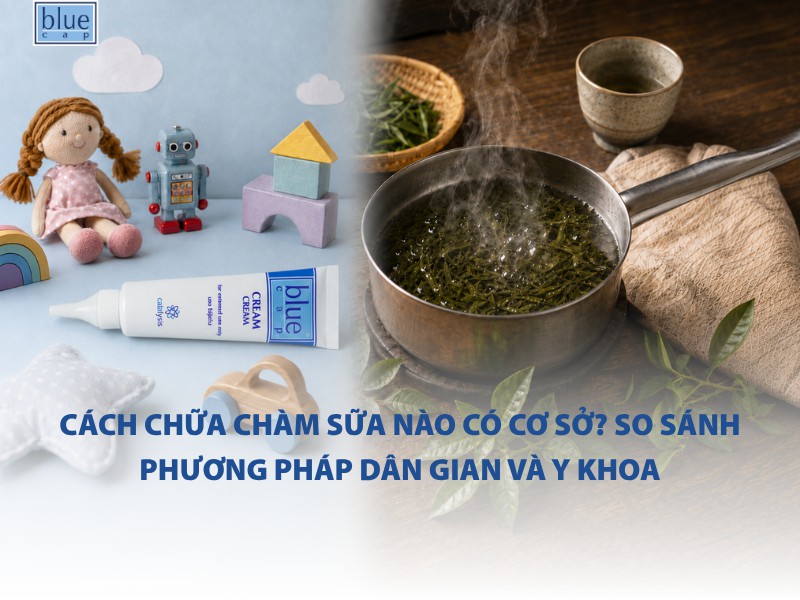 Cách chữa chàm sữa nào có cơ sở? So sánh phương pháp dân gian và y khoa