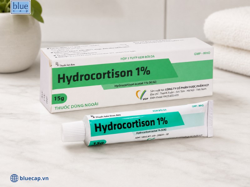 Hydrocortisone 1% được sử dụng nhiều bôi chàm sữa trẻ em với thành phần corticoid
