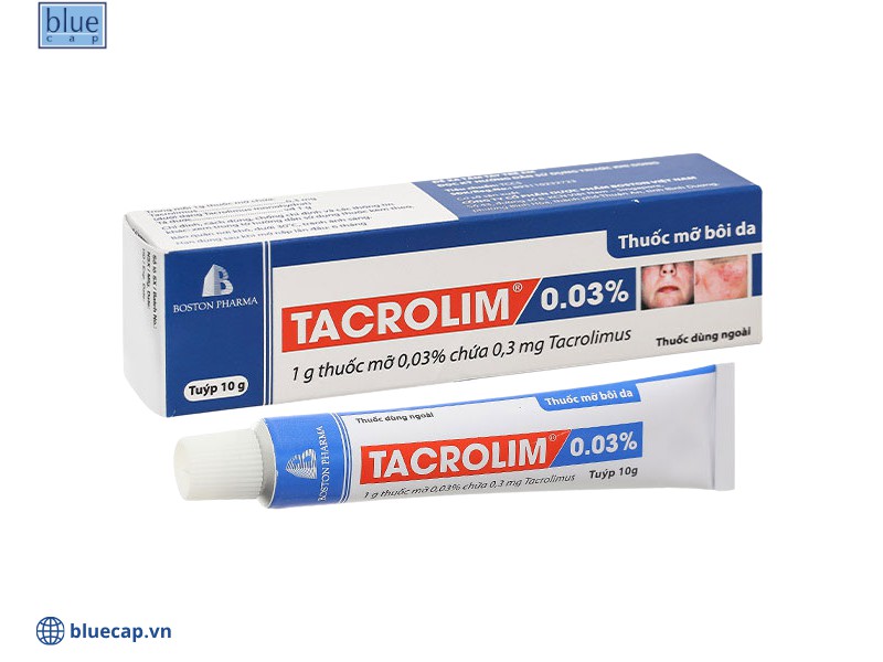 Thuốc bôi Tacrolimus 0,03%