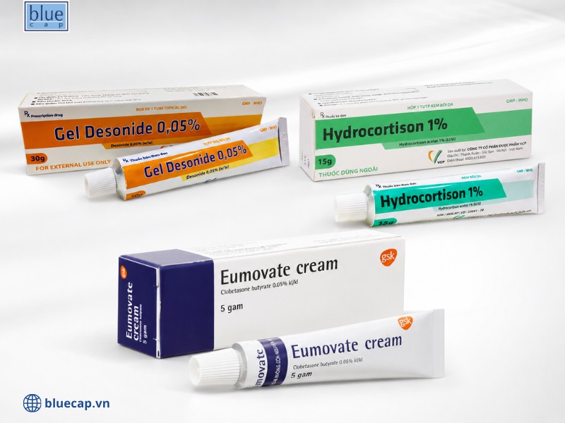 Một số thuốc bôi có corticosteroid được bác sĩ chỉ định bôi cho trẻ sơ sinh