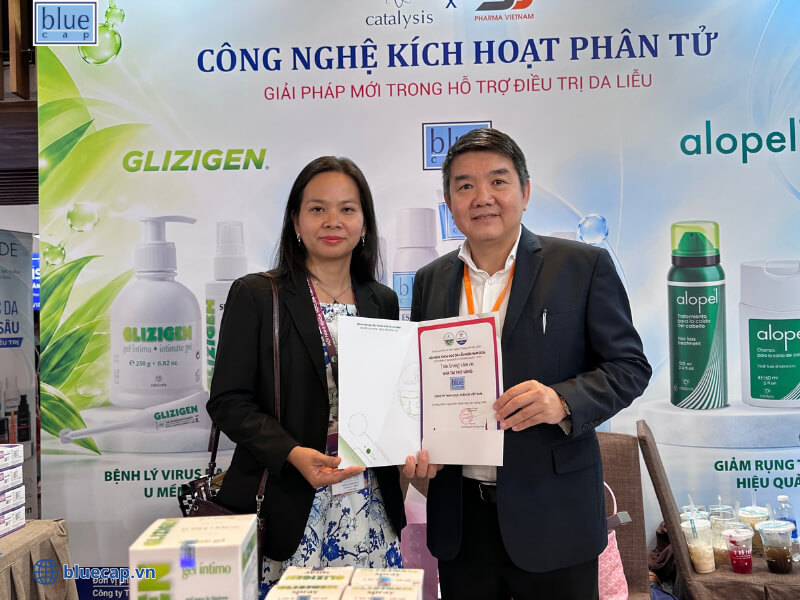 Gian hàng nhận thư cảm ơn từ ban tổ chức
