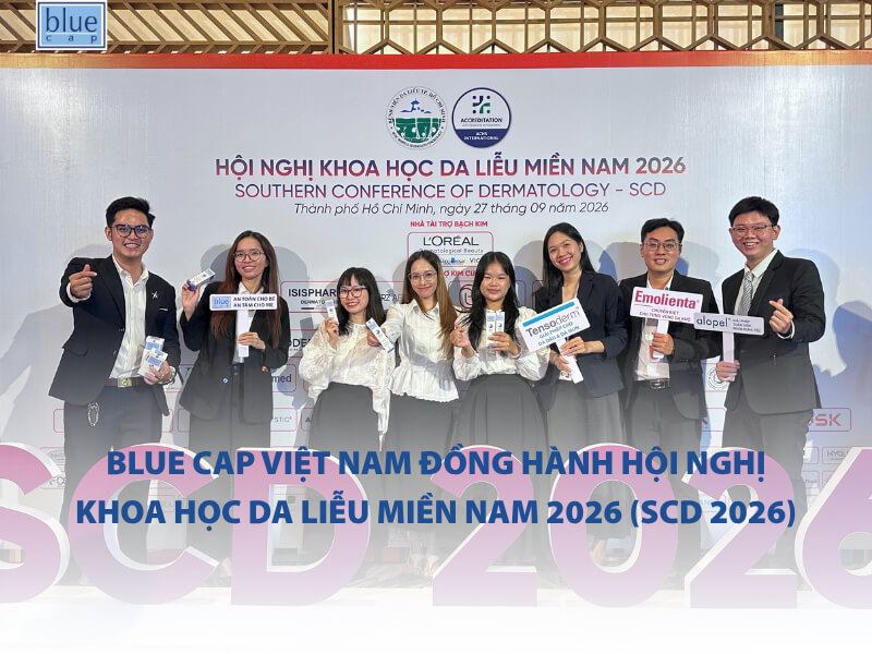 Blue Cap Việt Nam đồng hành hội nghị Khoa học Da liễu Miền Nam 2026 (SCD 2026)