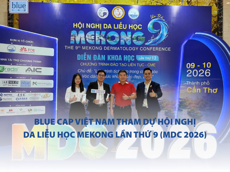 Blue Cap Việt Nam tham dự hội nghị Da liễu học Mekong lần thứ 9 (MDC 2026)