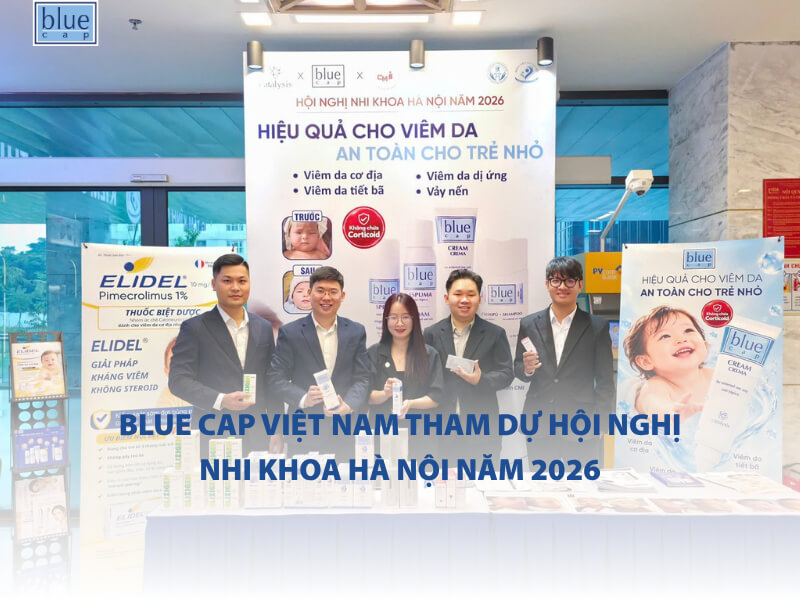 Blue Cap Việt Nam tham dự hội nghị nhi khoa Hà Nội năm 2026